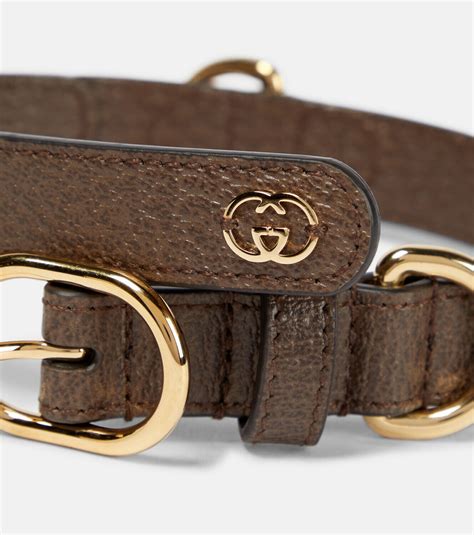 dog collar gucci|authentic gucci dog collar.